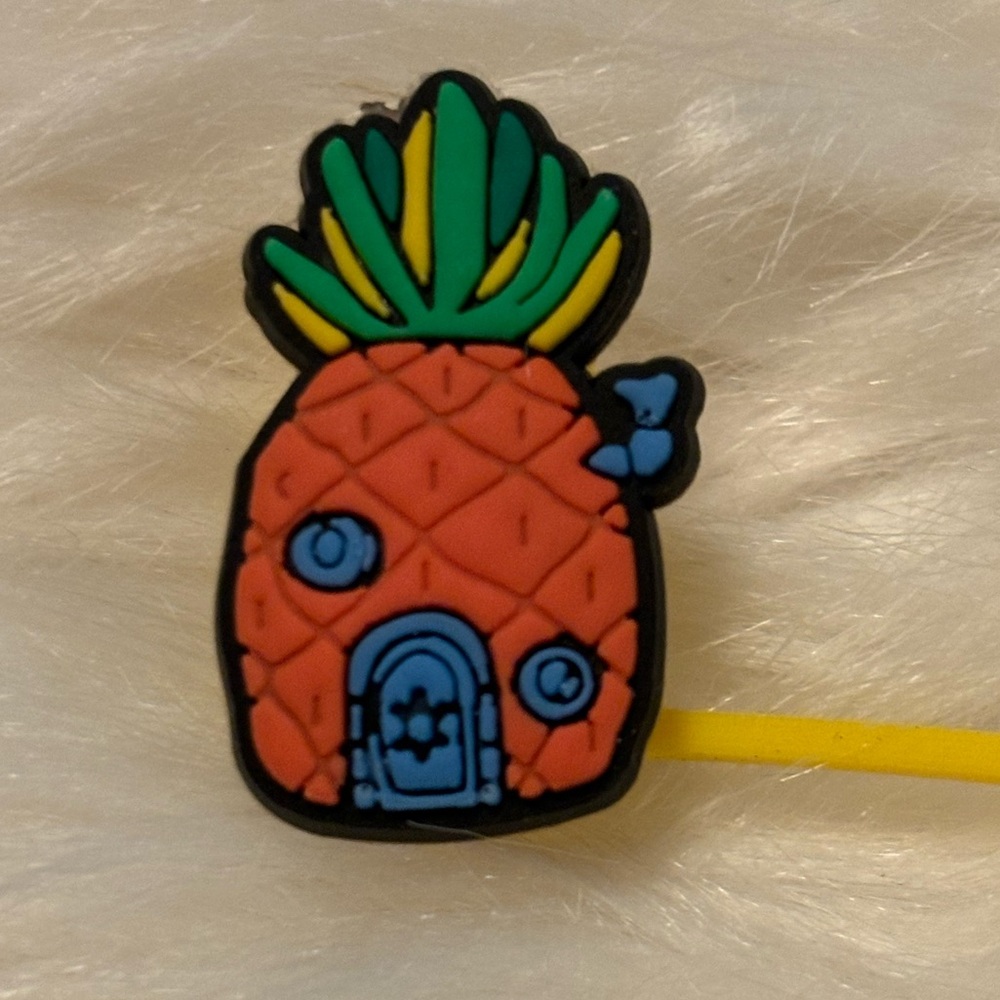 Pineapple Under The Sea Straw Topper